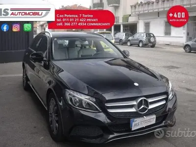 Usata Mercedes C300 231 CV (169 kW) 2016 Nero Station wagon
