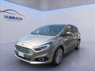 Usata Ford S-MAX S 179 CV (131 kW) 2015 Giallo Monovolume