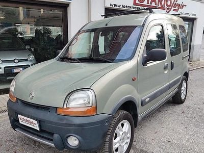 Usata Renault Kangoo Authentique 95 CV (69 kW) 2001 Verde pastello Monovolume