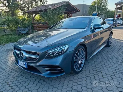 Usata Mercedes S560 Premium Plus 469 CV (344 kW) 2019 Grigio Coupé