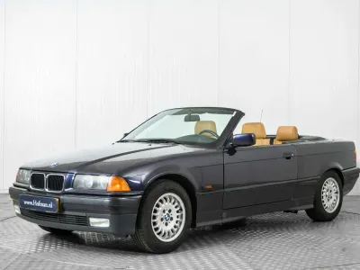 Usata BMW 318 116 CV (85 kW) 1996 Blu Cabrio