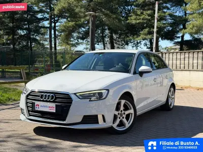Usata Audi A3 Sport 116 CV (85 kW) 2017 Bianco Berlina