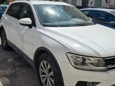 Usata VW Tiguan 116 CV (85 kW) 2017 Bianco SUV