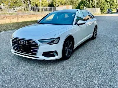 Usata Audi A6 S-Line 204 CV (150 kW) 2022 Bianco Station wagon