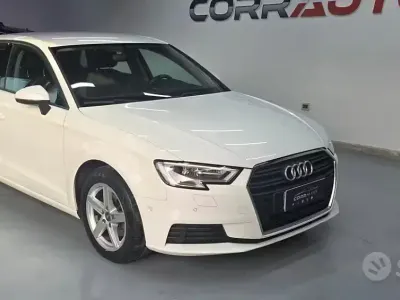 Usata Audi A3 116 CV (85 kW) 2019 Bianco Berlina