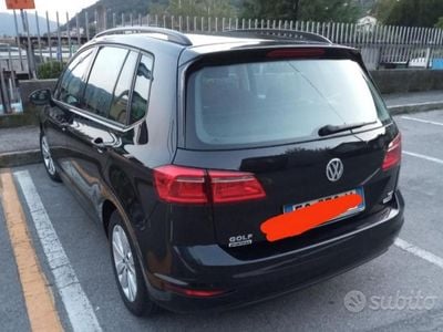 Usata VW Golf Sportsvan 90 CV (66 kW) 2016 Nero Monovolume