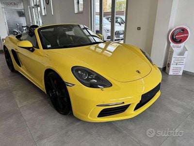 Usata Porsche 718 Boxster 350 CV (257 kW) 2017 Grigio Cabrio