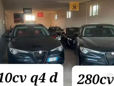 Usata Alfa Romeo Stelvio Super 210 CV (154 kW) 2018 Nero SUV