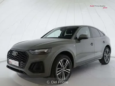 Usata Audi Q5 S-line plus 204 CV (150 kW) 2021 Grigio SUV