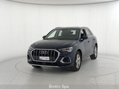 Usata Audi Q3 Advanced 200 CV (147 kW) 2020 Blu SUV
