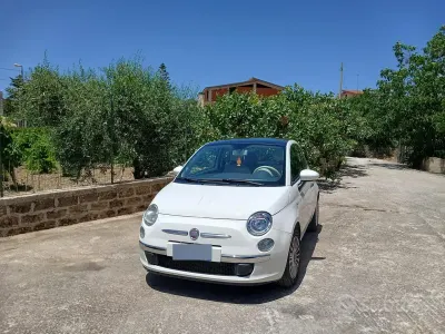 Usata Fiat 500 95 CV (69 kW) 2012 Bianco Berlina