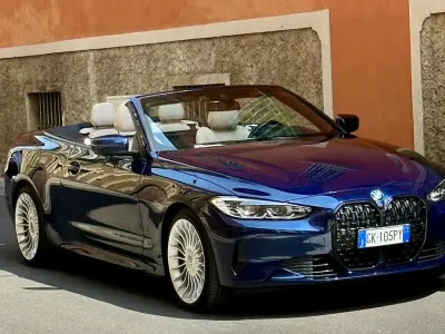 Usata BMW 430 Cabriolet Sport Line 286 CV (210 kW) 2022 Blu/azzurro Cabrio