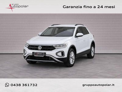 Usata VW T-Roc Life 110 CV (80 kW) 2023 Bianco SUV