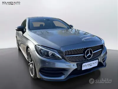 Begagnad Mercedes C250 Premium 211 HK (155 kW) 2018 Grå Sportkupé