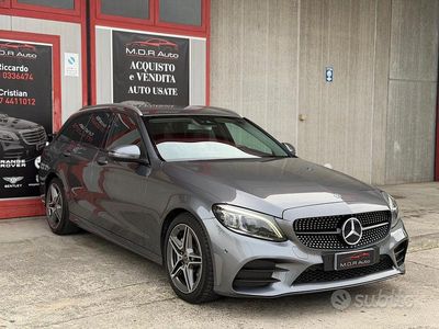 Usata Mercedes C220 Premium 194 CV (142 kW) 2018 Grigio Station wagon