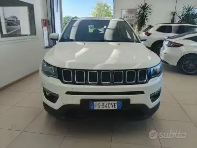 Usata Jeep Compass Longitude 120 CV (88 kW) 2018 Bianco SUV