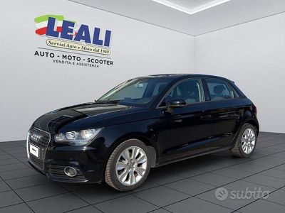 Usata Audi A1 Ambition 90 CV (66 kW) 2012 Nero Utilitaria