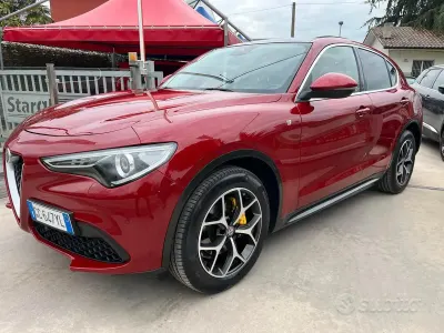 Usata Alfa Romeo Stelvio Ti 210 CV (154 kW) 2020 Rosso SUV