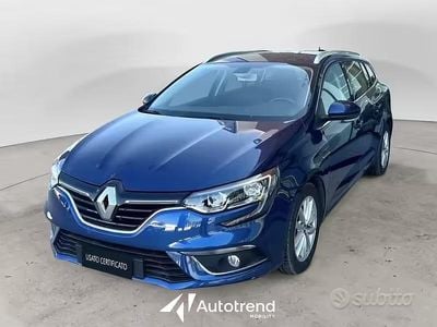Usata Renault Mégane GrandTour Business 95 CV (69 kW) 2019 Blu Station wagon