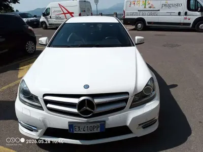 Usata Mercedes C220 Executive 170 CV (125 kW) 2014 Coupé