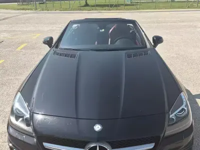 Usata Mercedes SLK200 184 CV (135 kW) 2011 Nero Cabrio