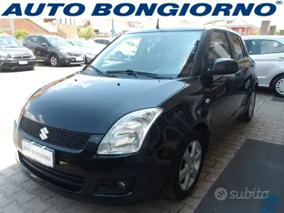 Usata Suzuki Swift GL 75 CV (55 kW) 2008 Nero Utilitaria