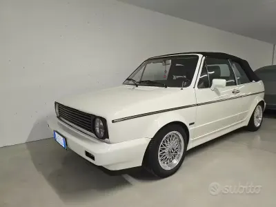 Usata VW Golf Cabriolet Karmann 73 CV (53 kW) 1987 Bianco Cabrio