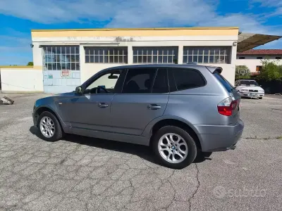 Usata BMW X3 150 CV (110 kW) 2006 Grigio SUV