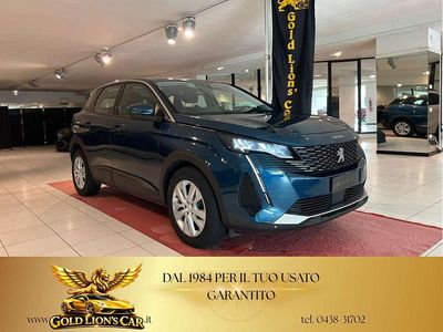 Usata Peugeot 3008 Active 131 CV (96 kW) 2021 Blu/azzurro SUV