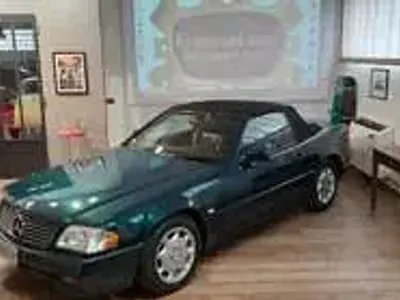 Usata Mercedes SL320 231 CV (169 kW) 1994 Verde Cabrio
