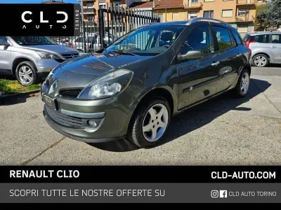Usata Renault Clio 100 CV (73 kW) 2008 Verde Station wagon