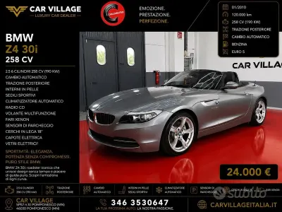 Usata BMW Z4 258 CV (189 kW) 2010 Grigio Cabrio