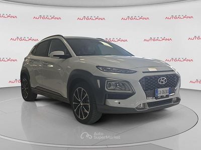 Usata Hyundai Kona Premium 136 CV (100 kW) 2020 001grigio argento SUV