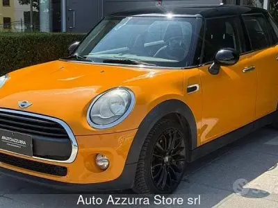 Usata Mini ONE 75 CV (55 kW) 2016 Arancione Utilitaria