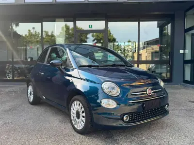 Usata Fiat 500 Lounge 69 CV (50 kW) 2020 Blu/azzurro Utilitaria