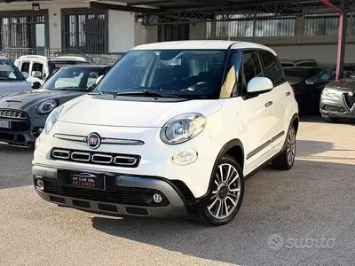 Usata Fiat 500L Cross 95 CV (69 kW) 2018 Bianco Monovolume