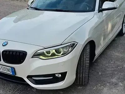 Usata BMW 220 190 CV (139 kW) 2016 Bianco Cabrio