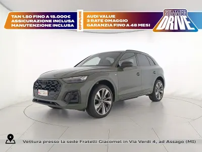 Usata Audi Q5 Ambiente 204 CV (150 kW) 2025 Verde distretto metallizzato SUV