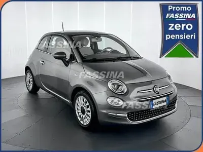 Usata Fiat 500 Lounge 69 CV (50 kW) 2016 Antracite Utilitaria