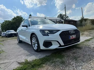 Usata Audi A3 Advanced 116 CV (85 kW) 2022 Bianco Berlina