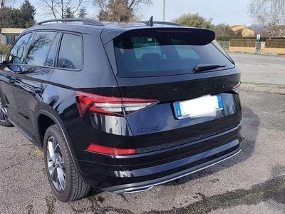Usata Skoda Kodiaq SportLine 150 CV (110 kW) 2022 Nero SUV