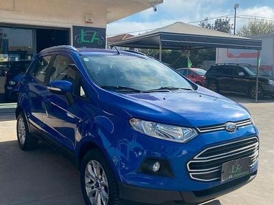 Usata Ford Ecosport Titanium S 95 CV (69 kW) 2017 Blu SUV
