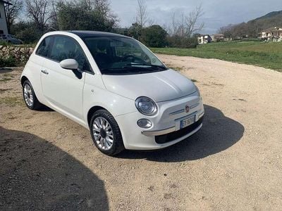 Usata Fiat 500 Lounge 69 CV (50 kW) 2015 Bianco Utilitaria
