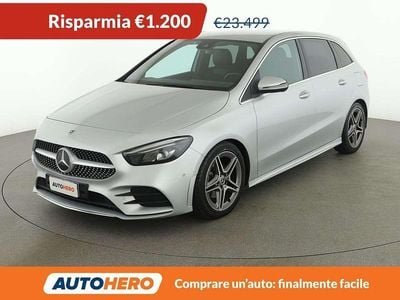 Usata Mercedes B180 Premium 116 CV (85 kW) 2022 Argento Monovolume