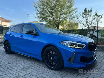 Usata BMW M135 Comfort Edition 306 CV (225 kW) 2019 Bluazzurro Utilitaria