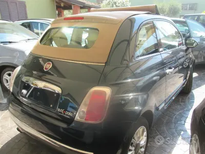 Usata Fiat 500 85 CV (62 kW) 2015 Bluazzurro Cabrio