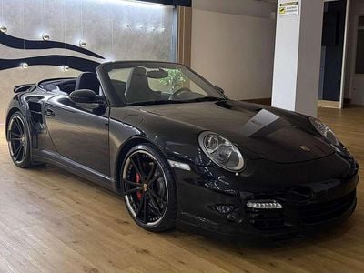 Usata Porsche 997 Turbo 480 CV (353 kW) 2008 Nero Cabrio