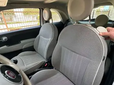 Usata Fiat 500 Lounge 69 CV (50 kW) 2012 Bianco Utilitaria