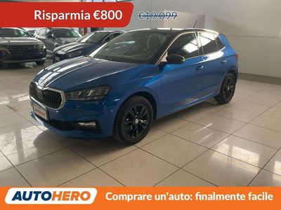 Usata Skoda Fabia Selection 95 CV (69 kW) 2025 Blu Utilitaria