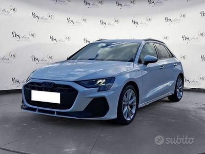 Usata Audi A3 S-Line 150 CV (110 kW) 2025 Bianco Berlina